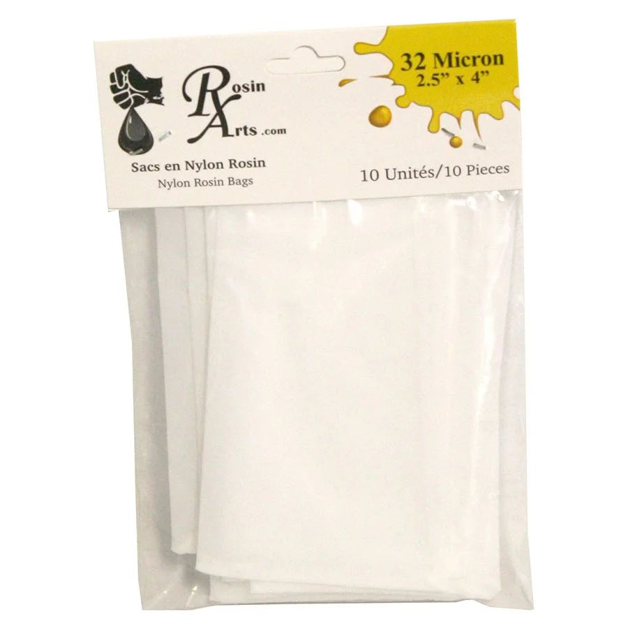 ROSIN ARTS SACS EN NYLON 2.5'' X 4'' 32 MICRONS (10)