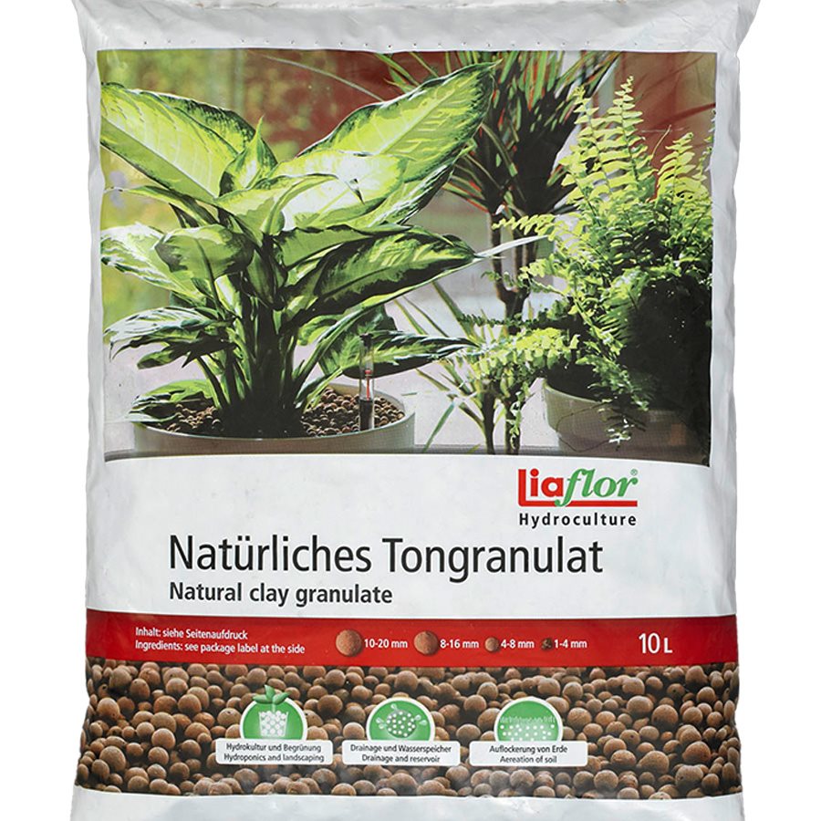 Granulés d'argile LIAFLOR 8/16 mm 10 L (1)