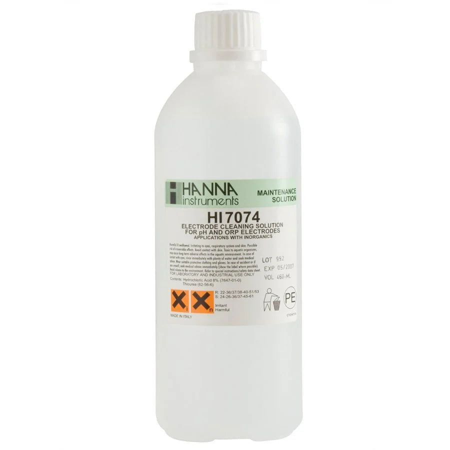 HANNA HI 7074L SOLUTION NETTOYAGE INORGANIQUE 500 ML (1)