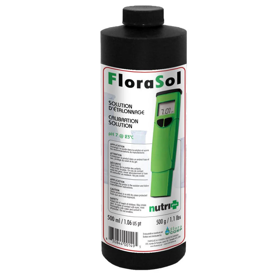 NUTRI+ FLORASOL SOLUTION ÉTALONNAGE PH 7