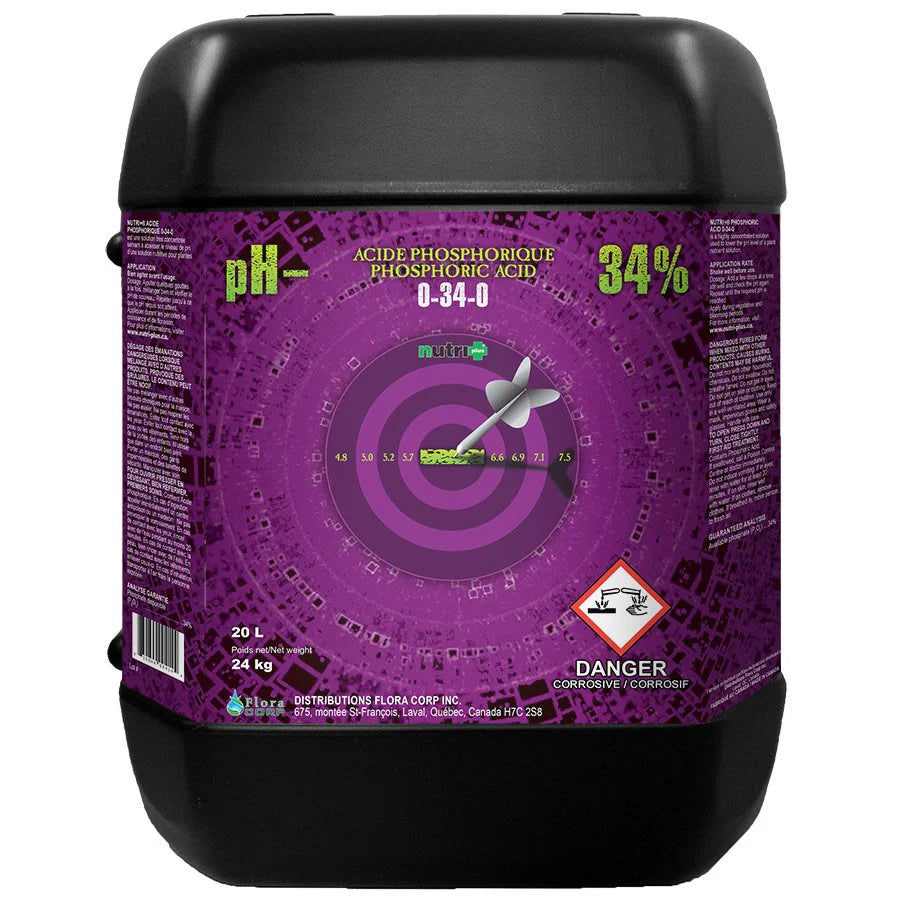 NUTRI+ ACIDE PHOSPHORIQUE PH- 34% GRADE ALIMENTAIRE 